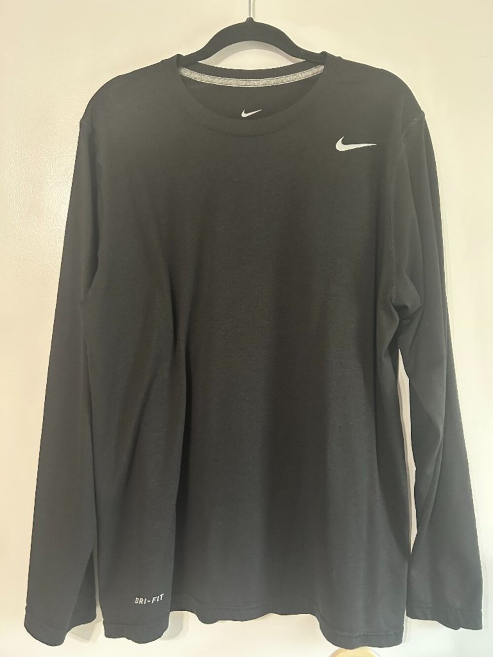 DRI-FIT Nike Black Long Sleeve